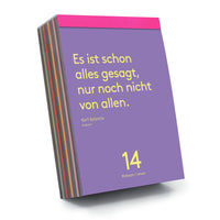 Denk Pause 2026 Calendar